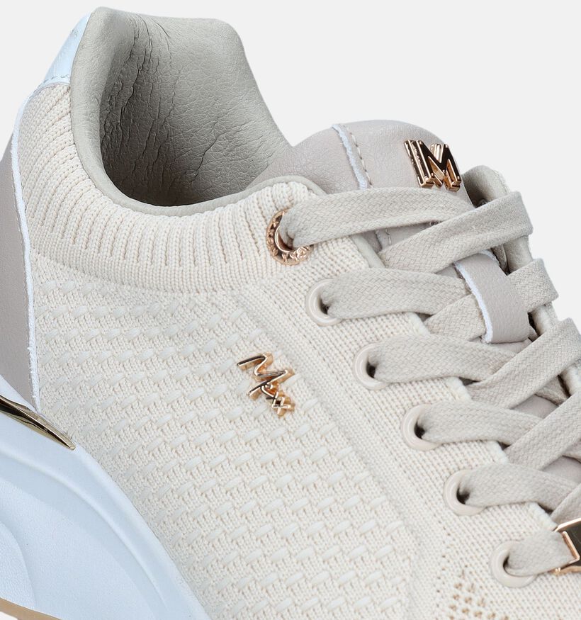 Mexx Nena Beige Sneakers voor dames (337723) - geschikt voor steunzolen