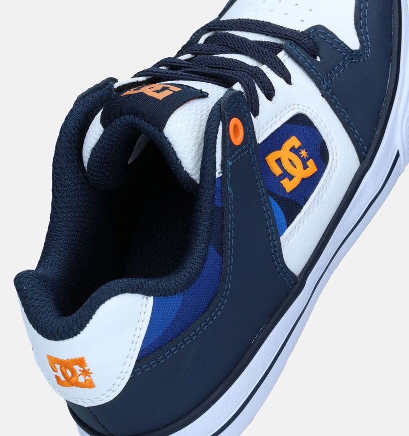 DC Shoes Pure Elastic Blauwe Sneakers voor jongens (334936)