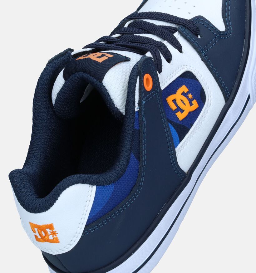 DC Shoes Pure Elastic Baskets en Bleu pour garçons (334936)