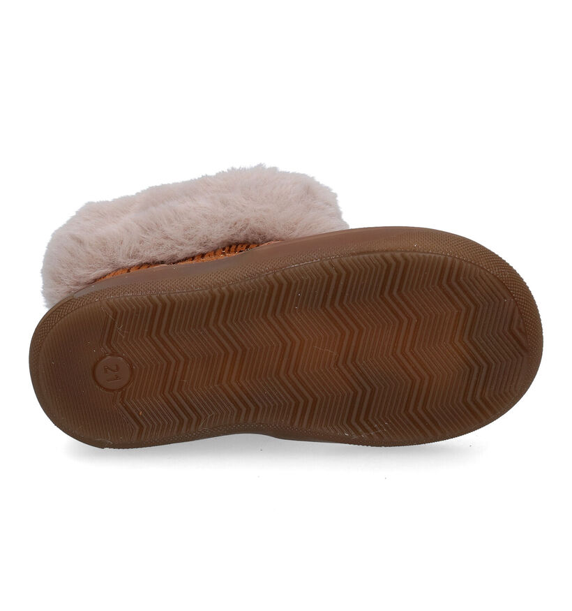 Bopy Boots pour bébé en Cognac pour filles (297557)