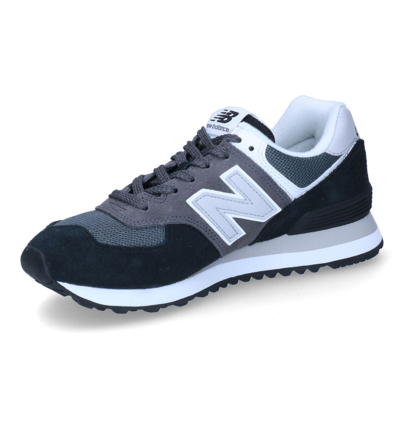 New Balance WL574 Baskets en Rose pour femmes (301901) - pour semelles orthopédiques
