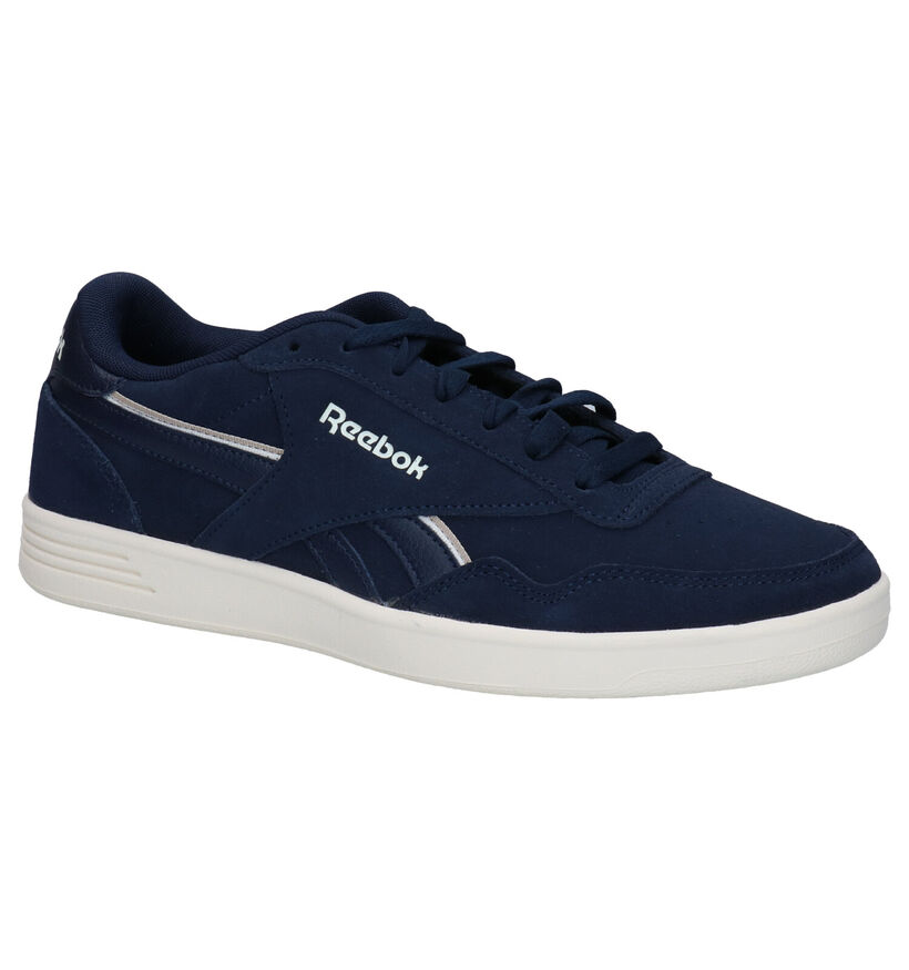 Reebok Royal Techque Baskets en Bleu en simili cuir (293476)