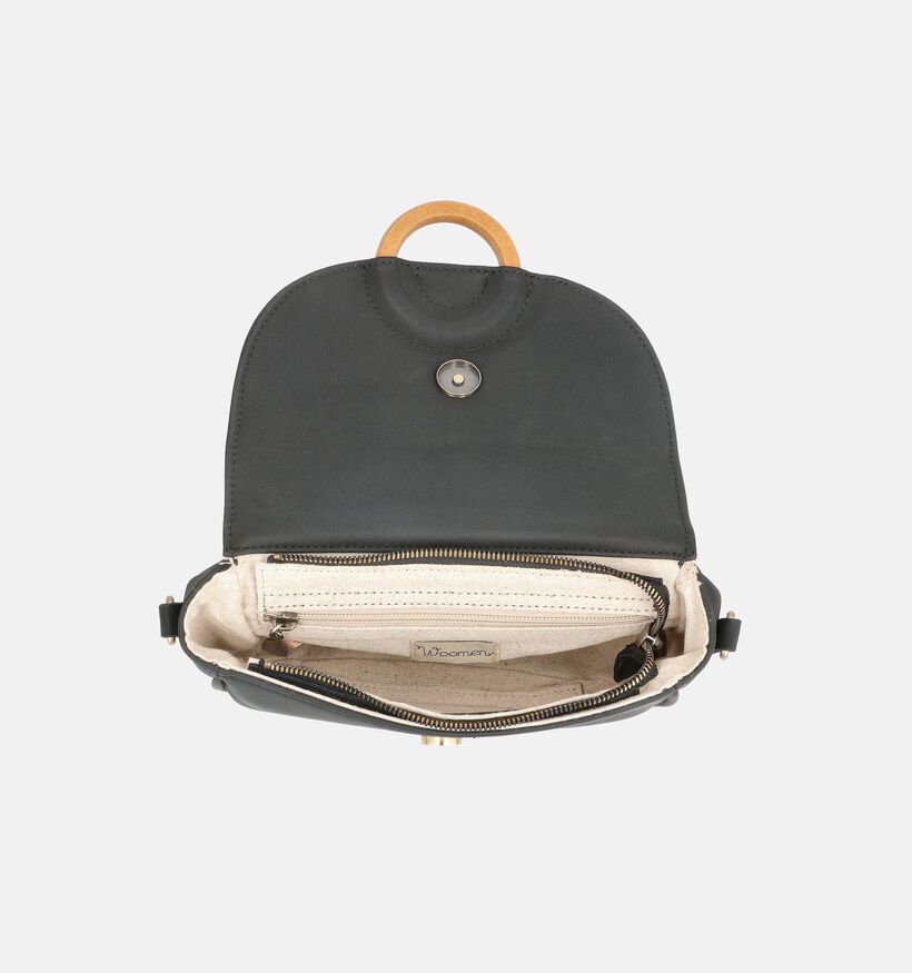 Woomen Crocus Sac porté croisé en Noir Woomen Crocus Sac porté croisé en Noir pour femmes (364370)