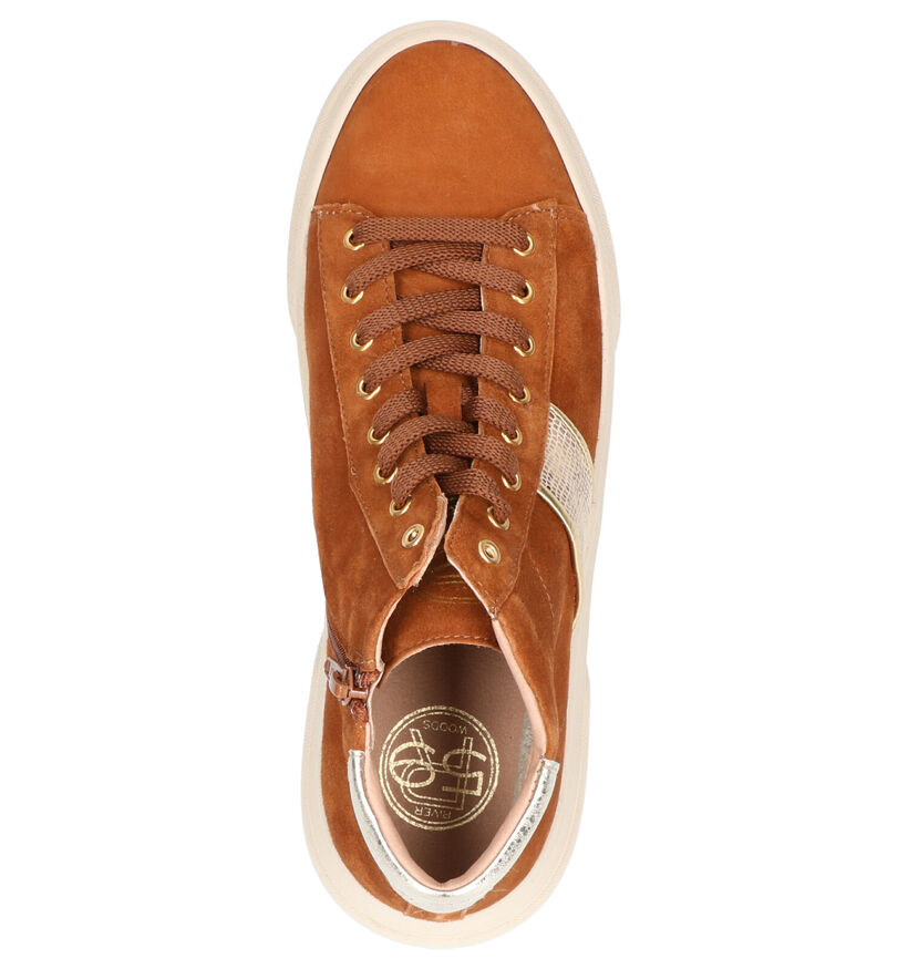 River Woods Baskets montantes en Cognac en nubuck (260280)