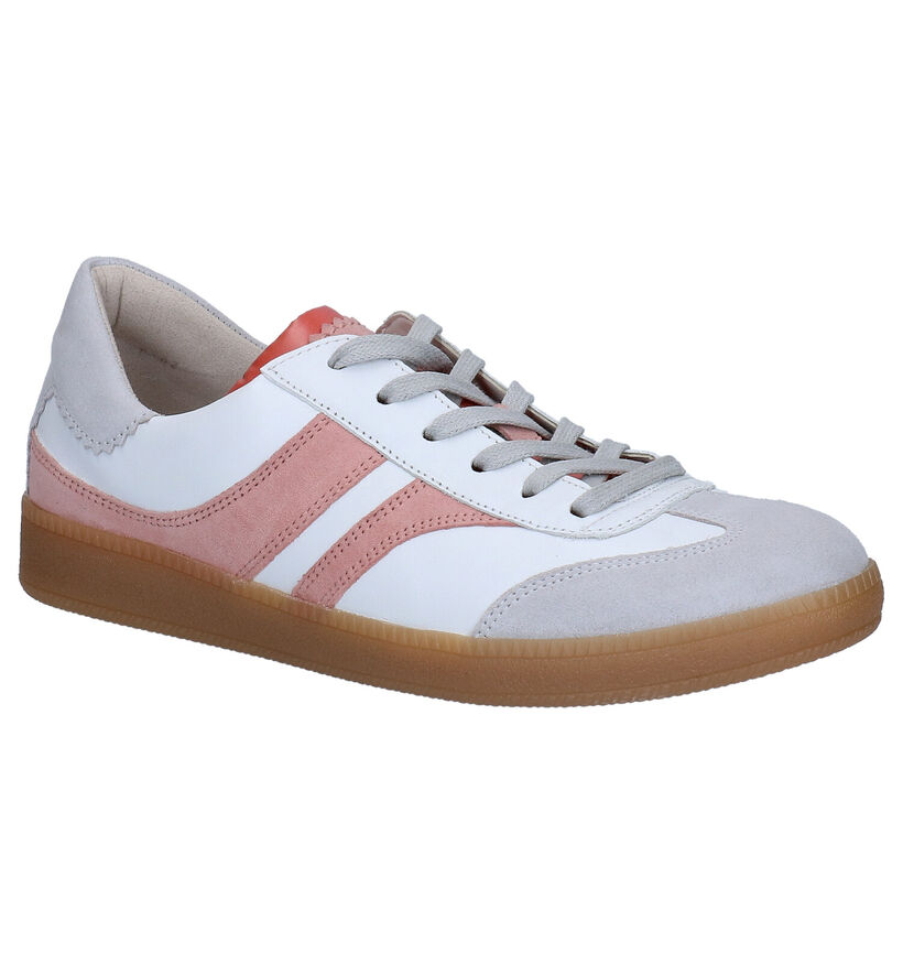 Gabor OptiFit Chaussures à lacets en Blanc en cuir (271762)