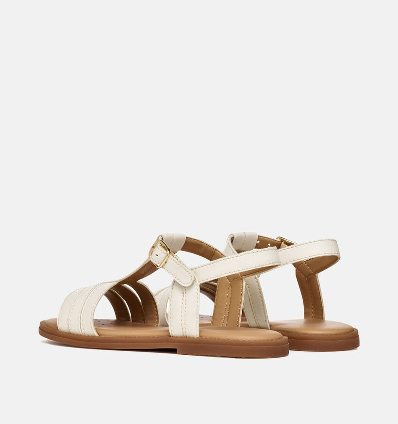 Geox Karly Sandales en Ecru pour filles (368854)