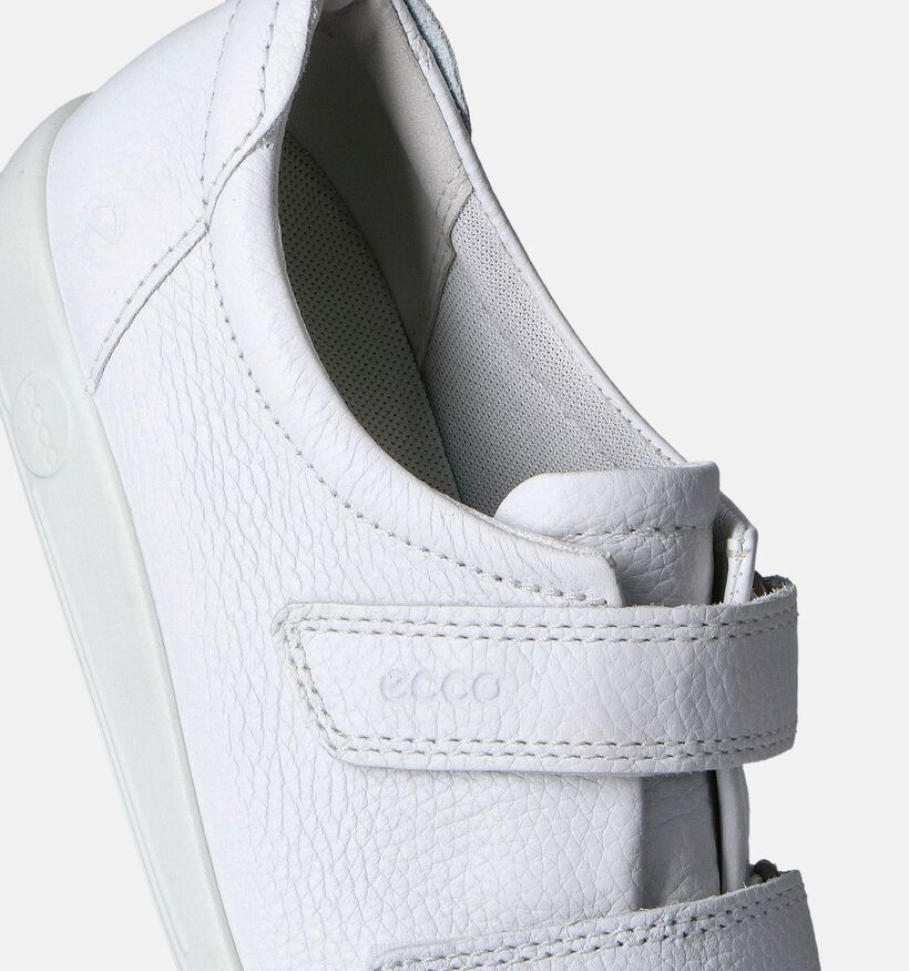 ECCO Witte Velcroschoenen voor dames (353348) - geschikt voor steunzolen