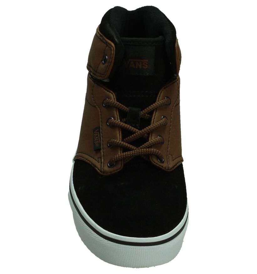 Vans Atwood Baskets de skate en Noir en daim (188337)