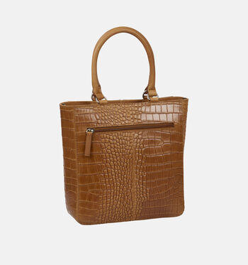 Burkely Cabas Noir/Cognac