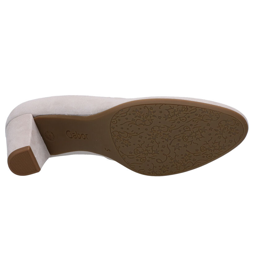 Gabor Soft Move Escarpins en Or en nubuck (271674)