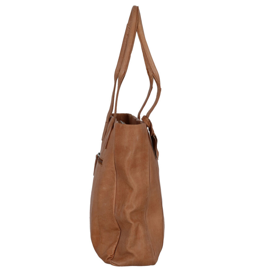 Burkely Just Jackie Zwarte Shopper in leer (273339)