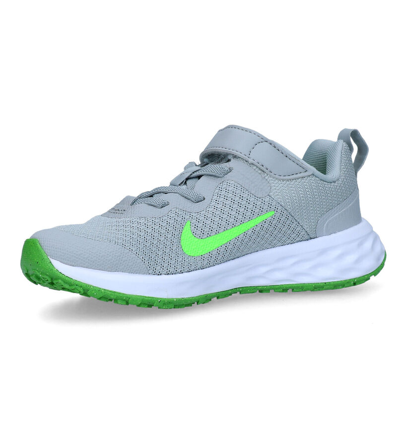 Nike Revolution 6 PS Grijze Sneakers voor meisjes, jongens (325376)