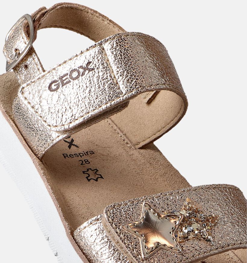 Geox Costarei Sandales en Or pour filles (352938)