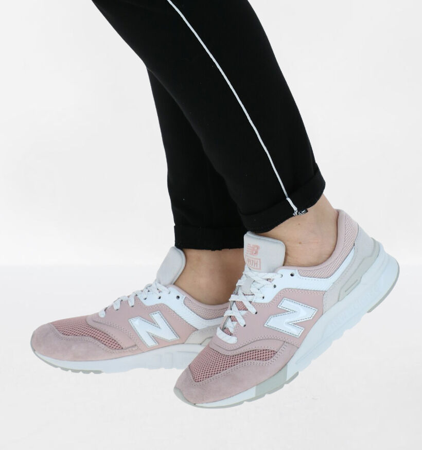 New Balance CW 997 Baskets en Lilas pour femmes (319279) - pour semelles orthopédiques