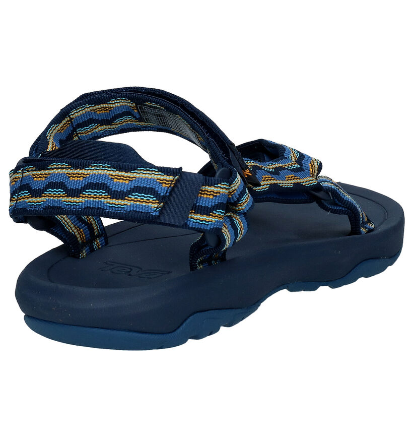 Teva Hurricane Blauwe Sandalen in stof (286623)