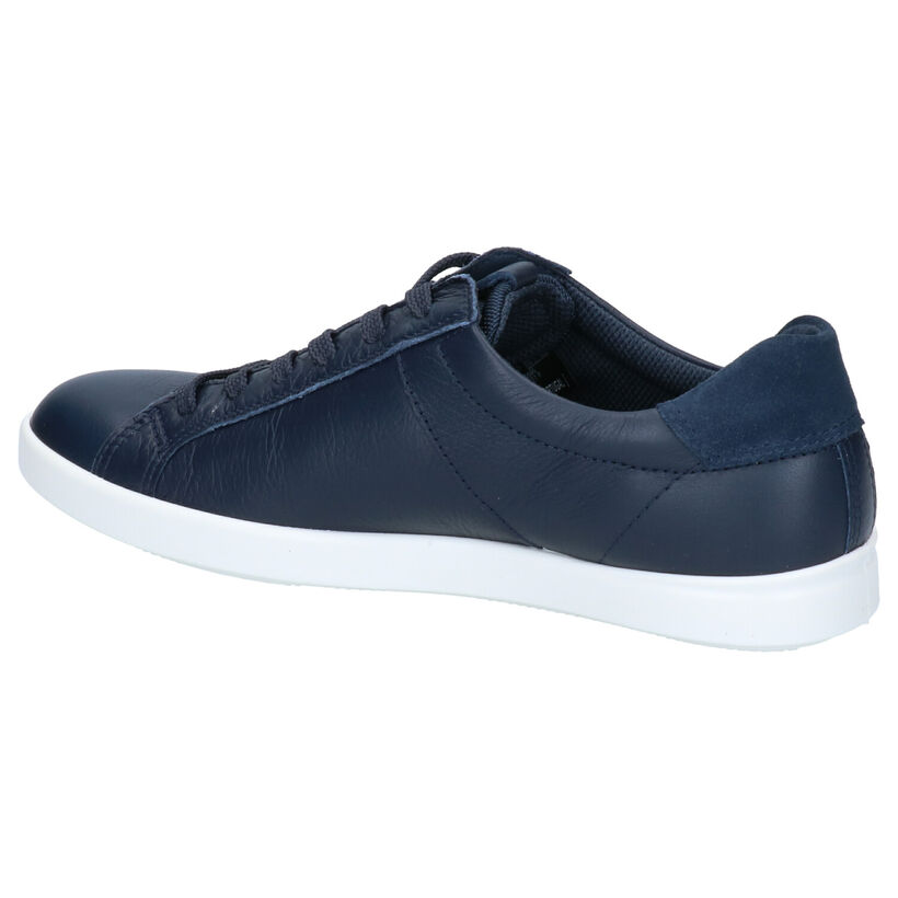 Ecco Leisure Rode Sneakers in leer (275317)