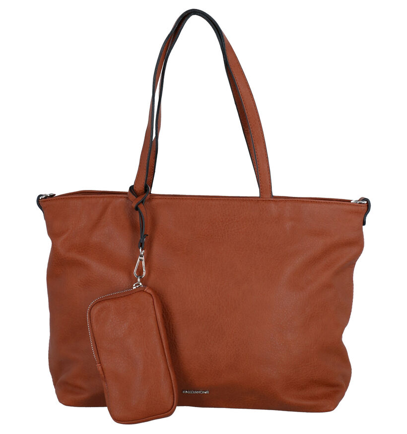 Emily & Noah Bruine Bag in bag Shopper in kunstleer (282180)