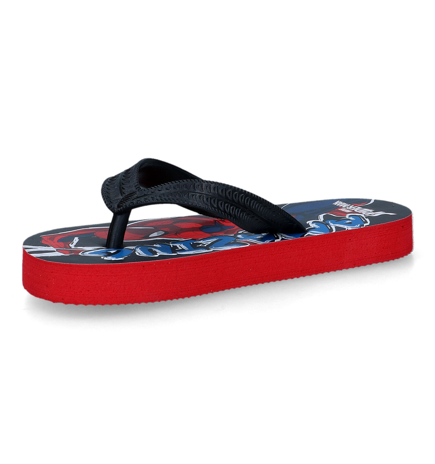 Spiderman Zwarte Teenslippers Jongens Slippers Online op TORFS.BE