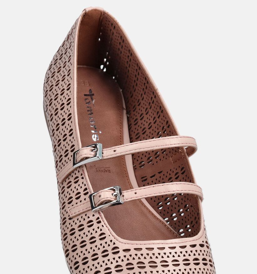 Tamaris Ballerines en Beige pour femmes (367611)