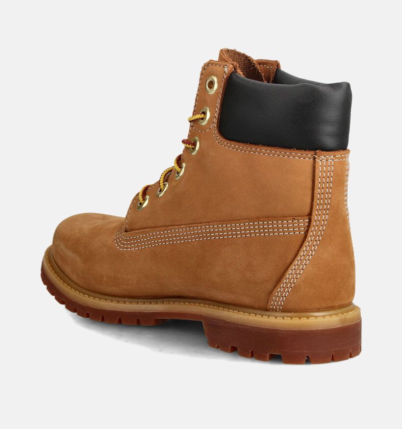 Timberland Premium 6 Inch Boots à lacets en Camel pour femmes (360178) - pour semelles orthopédiques