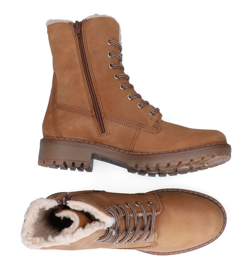 Signatur Blauwe Boots in nubuck (298634)