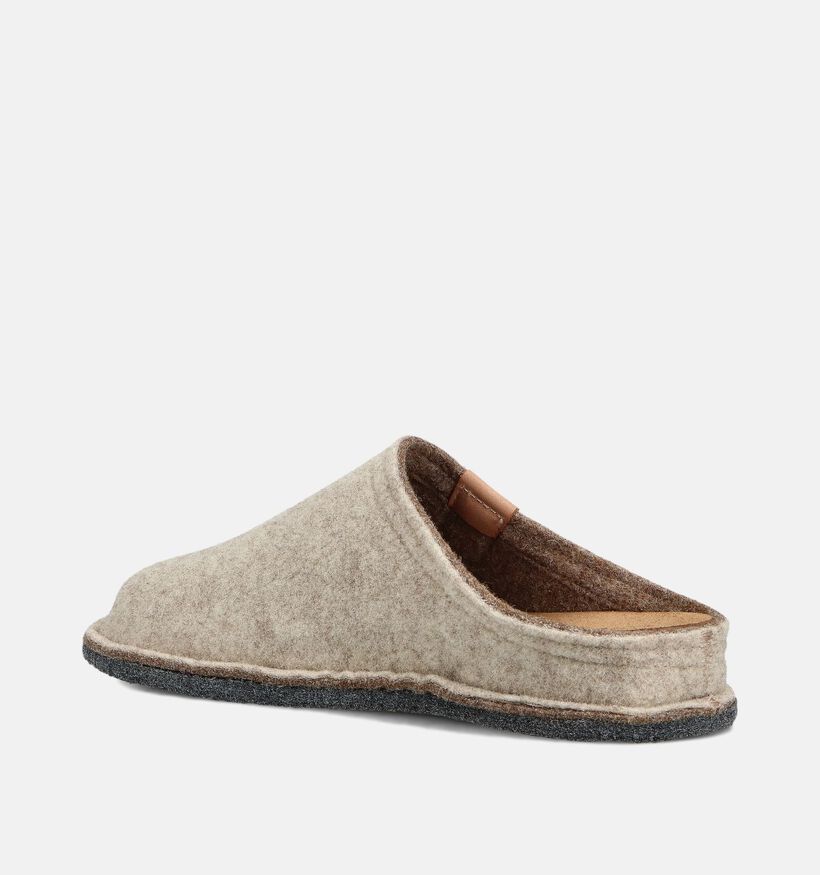 Rohde Lucca Lichtbeige Open Pantoffel voor dames (364824) - geschikt voor steunzolen