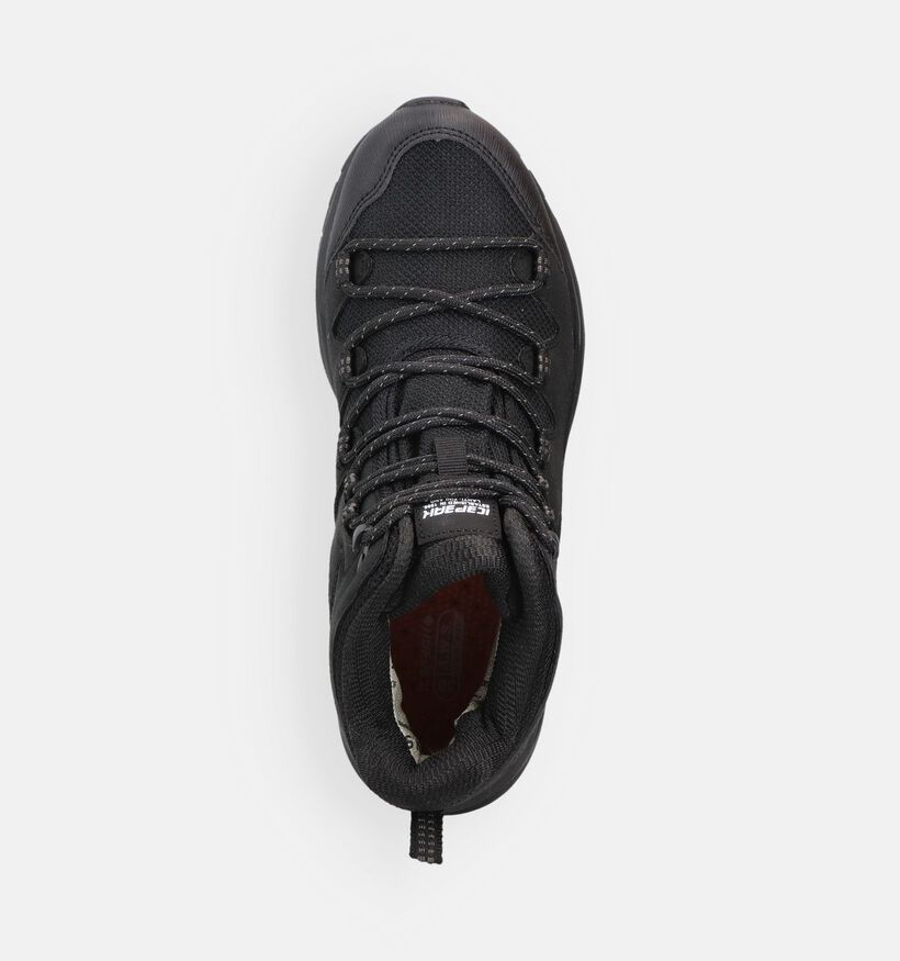 Icepeak Ansio Zwarte Wandelschoenen voor dames (374330) - geschikt voor steunzolen