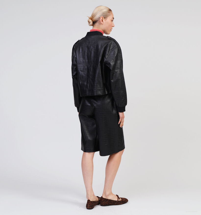 Vero Moda Wren Veste bomber en Noir pour femmes (354060)