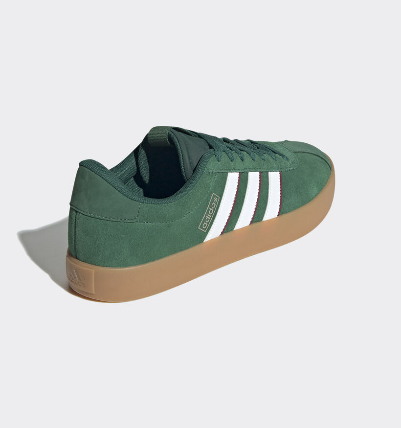adidas VL Court 3.0 Groene Sneakers voor heren, jongens (350121) - geschikt voor steunzolen