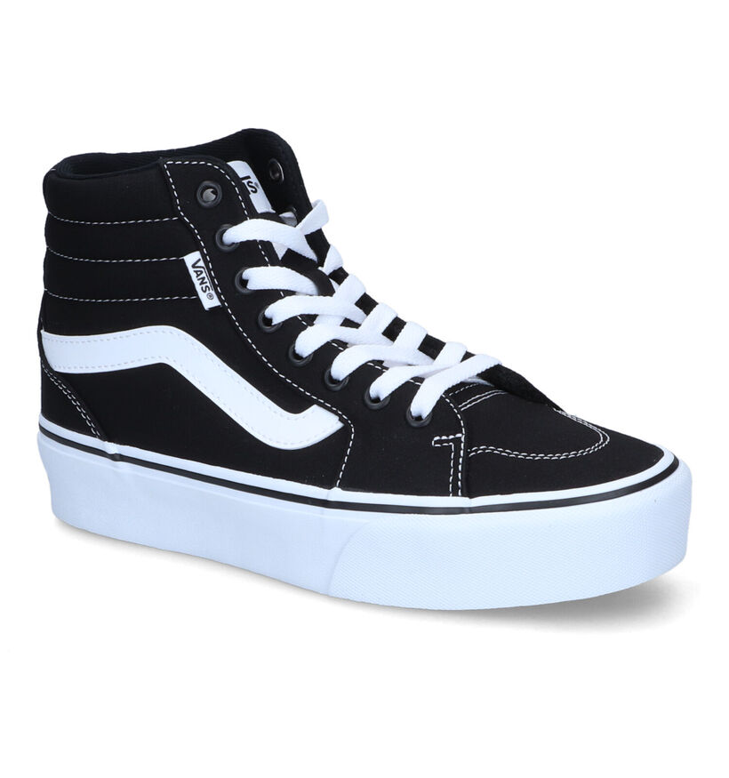 Vans Filmore Hi Platform Baskets en Noir pour femmes (317791)