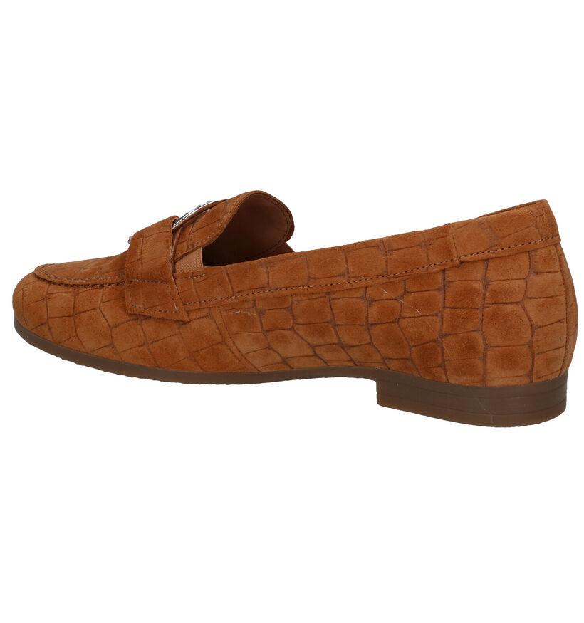 Gabor Comfort Mocassins en Cognac en daim (297416)