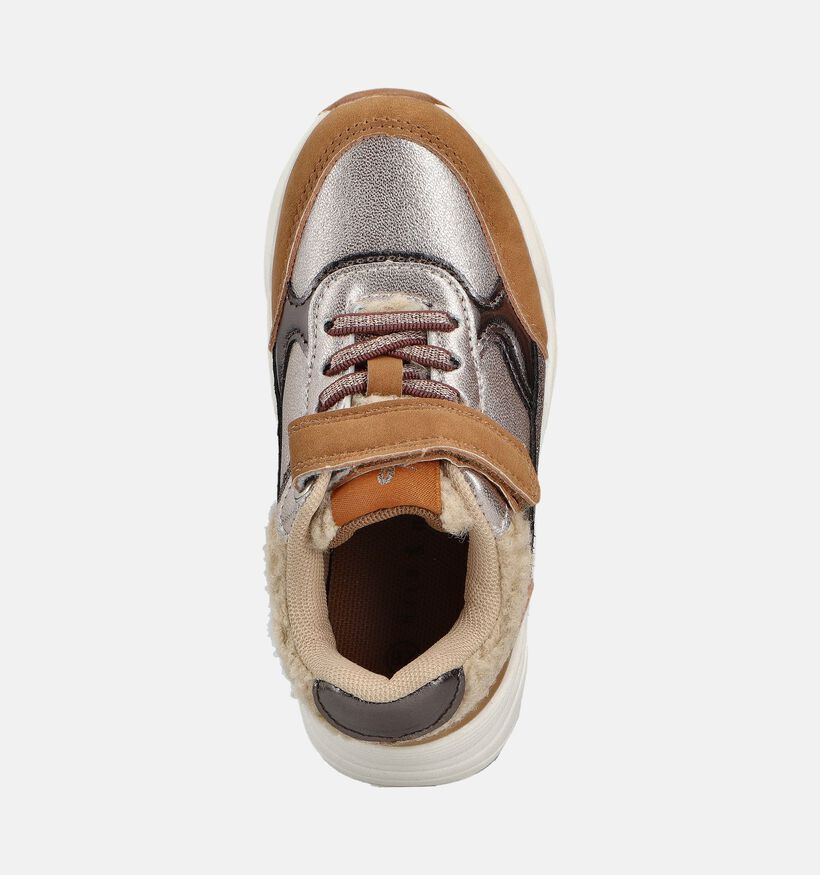 Milo & Mila Cognac Sneakers voor meisjes (362931)