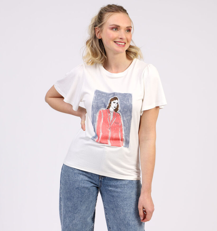 Mexx T-shirt en Blanc (313283)