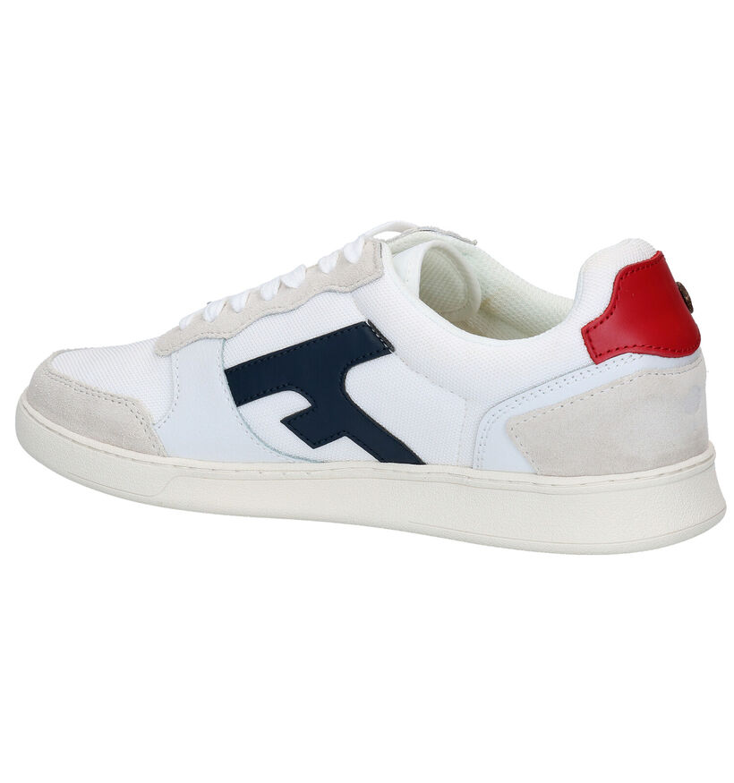 Faguo Hazel Witte Sneakers in stof (281083)