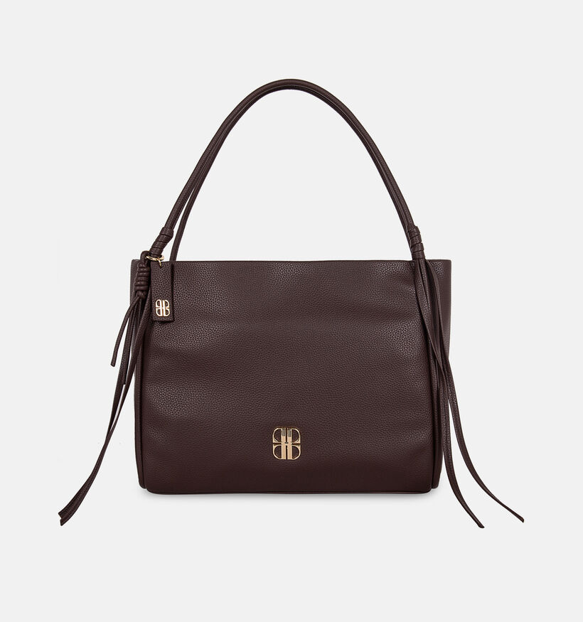 Laurent David Donkerbruine Schoudertas voor dames (381530)