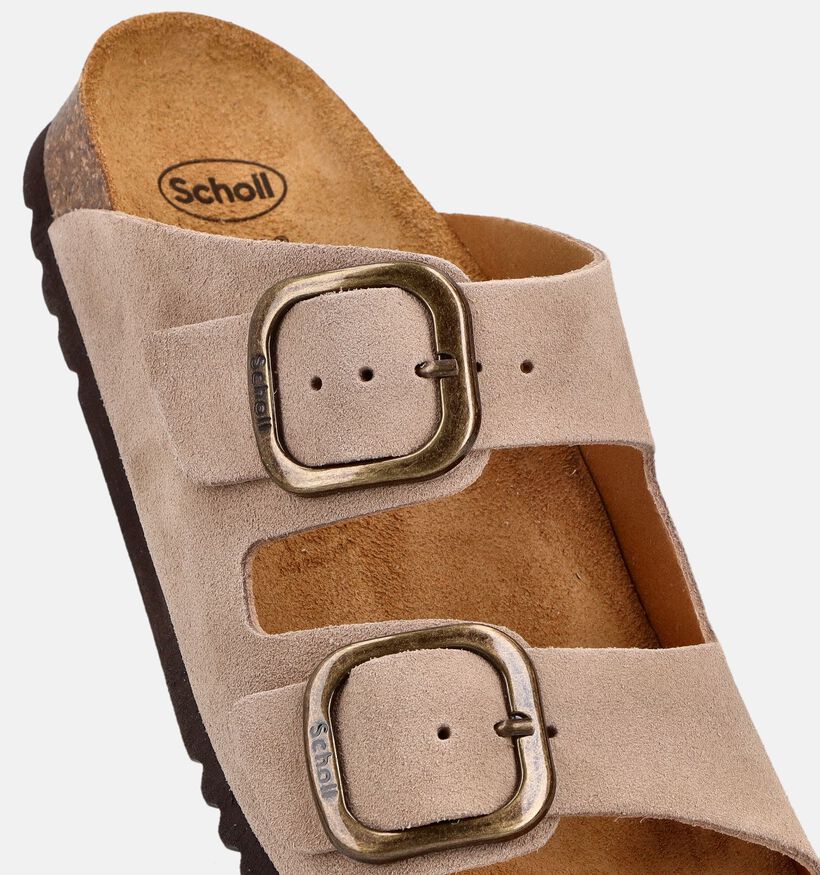 Scholl Noelle Beige Slippers voor dames (369821)