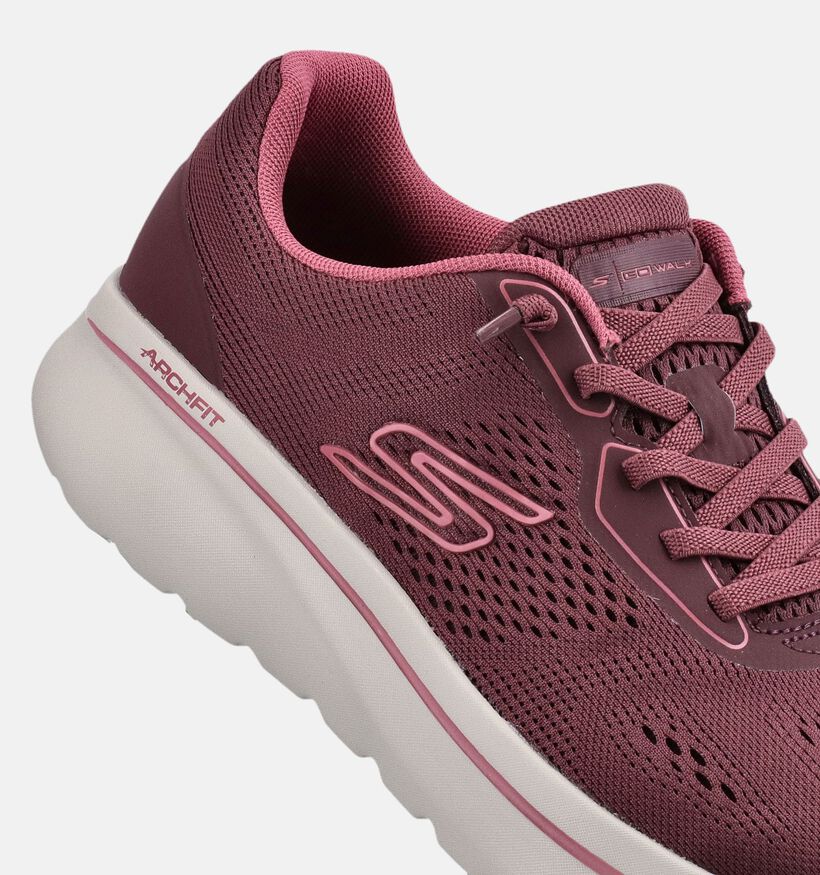 Skechers Go Walk - Arch Fit Bordeaux Sneakers voor dames (376998) - geschikt voor steunzolen
