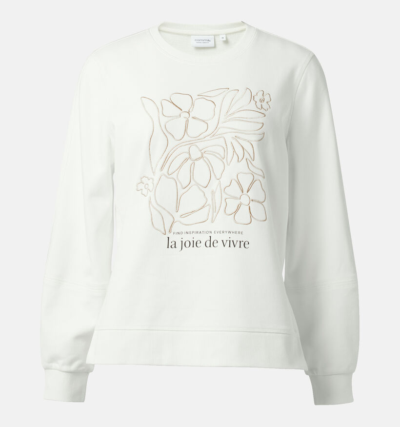 comma casual identity Witte Sweater voor dames (345670)