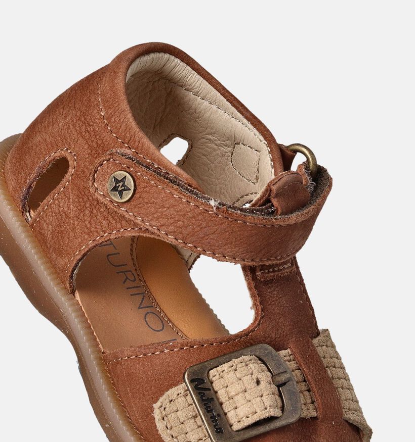 Naturino Quarzo Cognac Sandalen voor meisjes, jongens (356483)