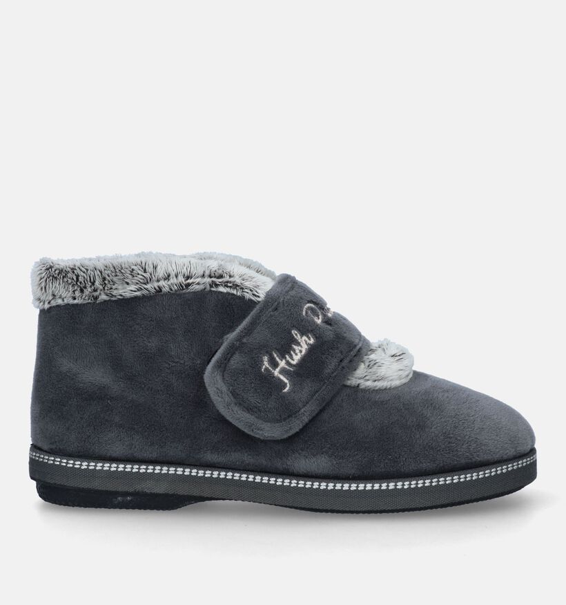 Hush Puppies Cyrilo Grijze Hoge pantoffels voor dames (345566)