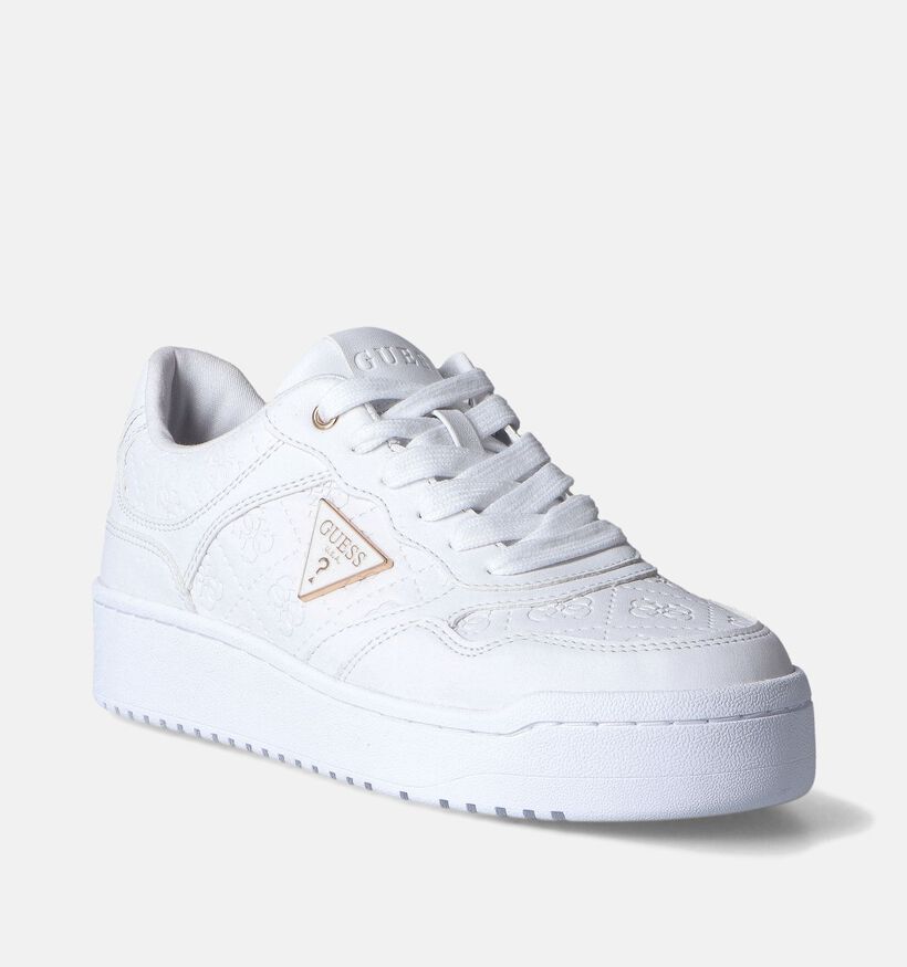 Guess Miram 6 Witte Sneakers voor dames (353389) - geschikt voor steunzolen