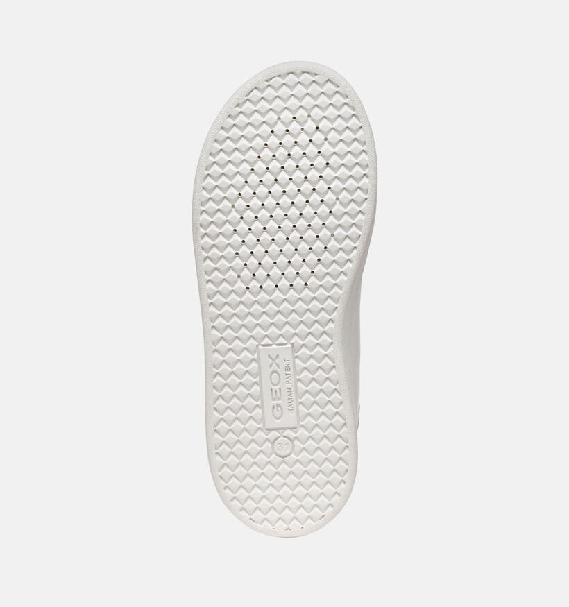 Geox Eclyper Witte Velcroschoenen voor jongens (356381) - geschikt voor steunzolen