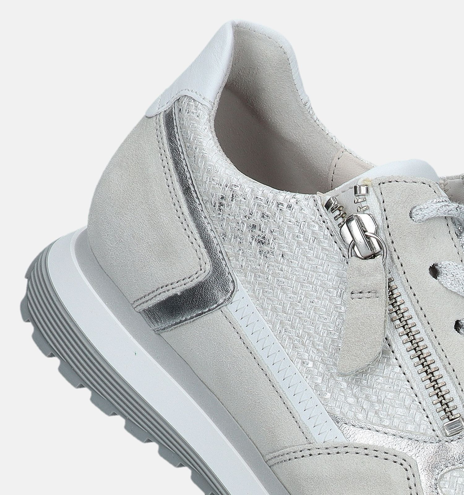 Grijze sneakers shop dames gabor