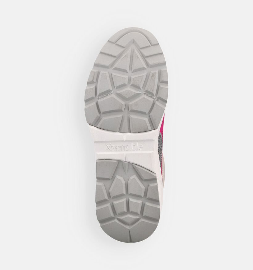 Xsensible Pink Ribbon Baskets en Beige/Rose pour femmes (375849) - pour semelles orthop&eacute;diques