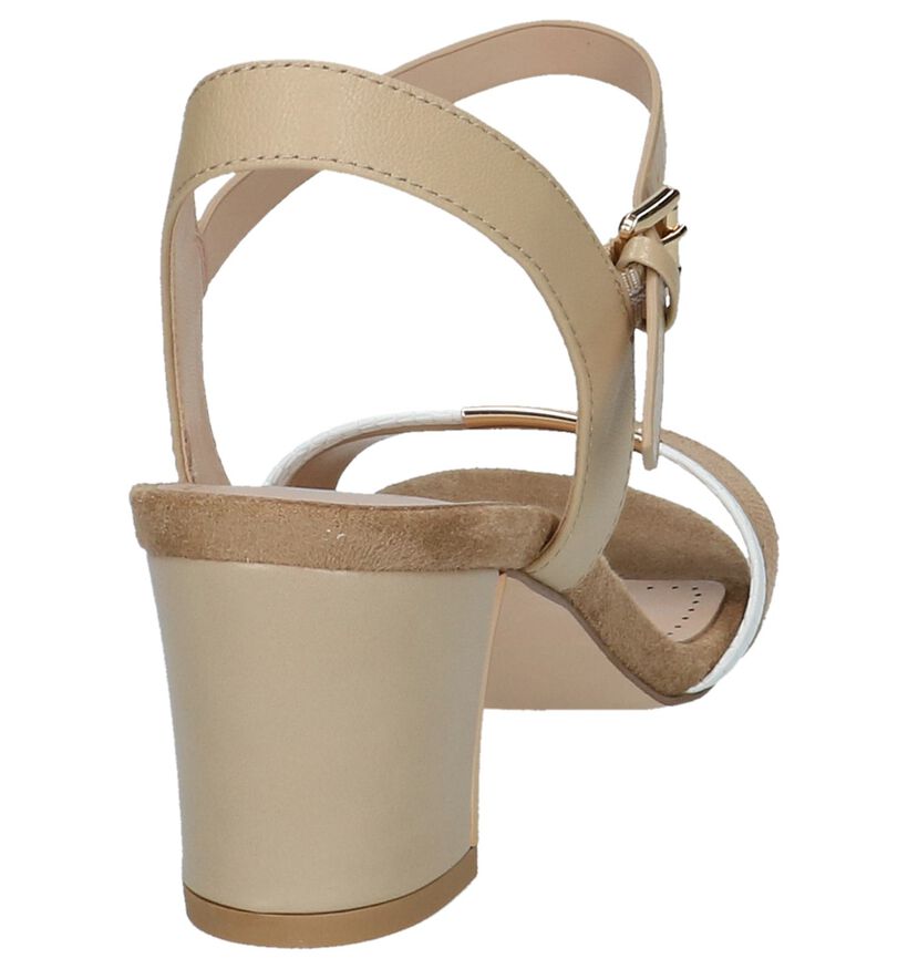 Gouden Geklede Sandalen Bibi Lou, , pdp