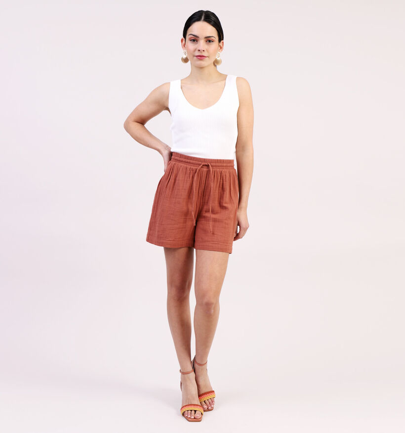 Pieces Tina Witte Short voor dames (326774)