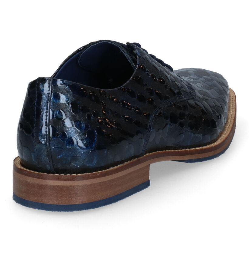 Bullboxer Chaussures classiques en Bleu pour hommes (331810) - pour semelles orthopédiques