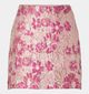 Pieces Amelia Jacquard Roze Rok voor dames (374202)