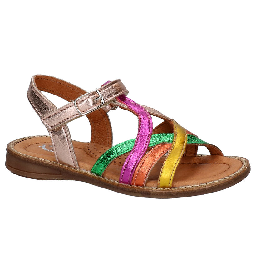 Little David Sandra Sandales en Multicolore en cuir (273170)