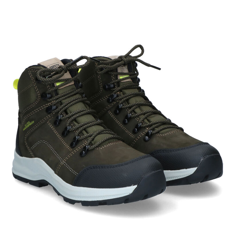 Safety Jogger Adventure Scout Chaussures de randonnée en Khaki pour femmes (326986) - pour semelles orthopédiques